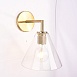 Бра Rh Utilitaire Funnel Shade Single Sconce Brass Imperiumloft 123270-22 - фото