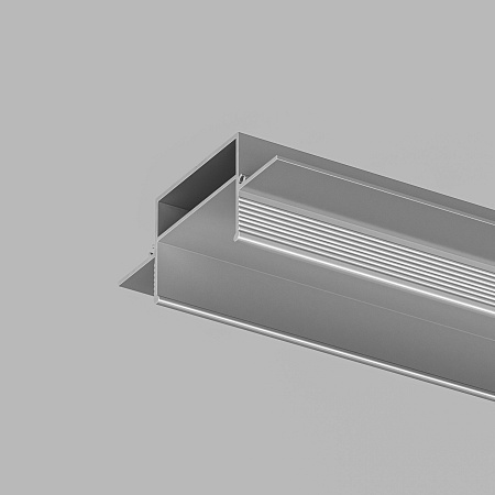 TR3020-AL Закладной профиль для встраиваемого монтажа однофазного трека 2м - фото