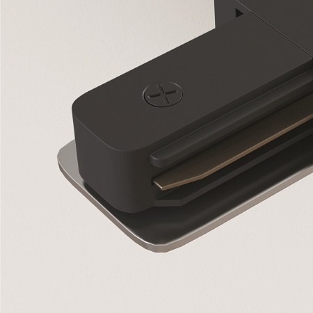 Трековая система Technical встраиваемая однофазная (220 Вольт) чёрная 300x300 TS-S-300-TR022-1-GU10-B