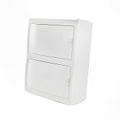 Бокс настенный STEKKER EBX50-3/16-20 16 модулей, белый, пластик, серия Standart