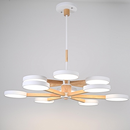 Подвесная Люстра Turna Dbl L12 White Imperiumloft 229080-26 - фото