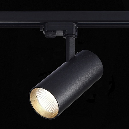 Св-к трек. Черный LED 1*40W 4000K 3 200Lm Ra>90 38° IP20 L190xW85xH265 165-265V ST661.446.40 - фото
