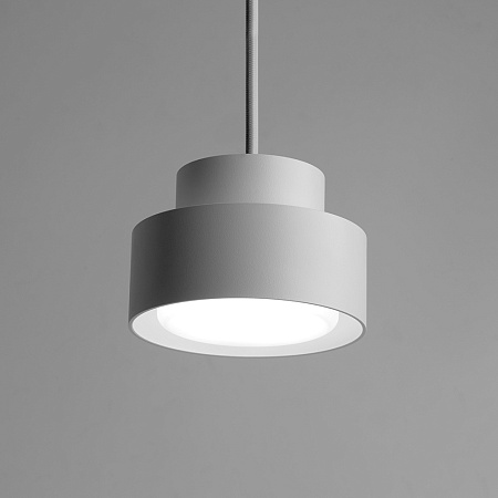 Светильник потолочный Feron HL3678 Barrel AURA levitation 12W, 230V, GX53, белый, на подвесе 1,7 м - фото