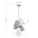 Светильник подвесной Хром/Белый, Серый E14 5*40W SLE300403-05 - фото