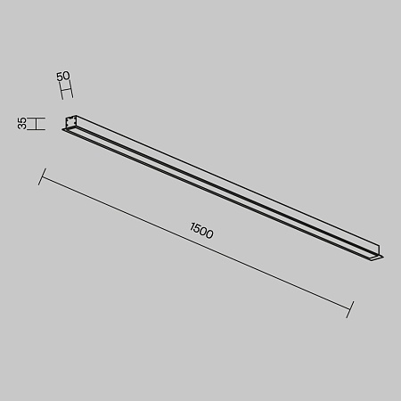 Линейный светильник Technical LL313006 - фото