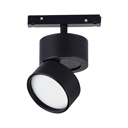 Магнитный трековый светильник Черный LED 1*9W 3000K 500Lm Ra>90 120° IP20 D85xH126 48V ST809.436.09 - фото