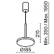 Подвесной светильник Technical Plato P076PL-L12W3K-BS - фото