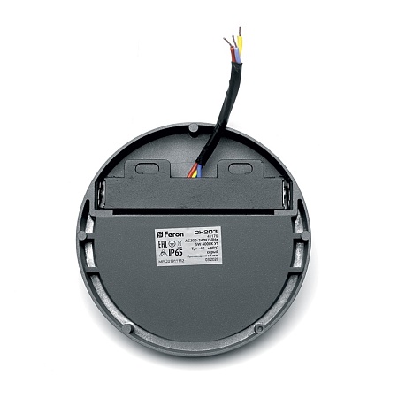 Светодиодный светильник Feron DH203 накладной 5W 4000K, IP65, серый - фото