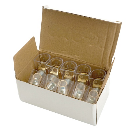 Зажим винтовой концевой изолированный КЗВИ-35 500В, 135А, 10 контактов, поликарбонат LD228-135А - фото