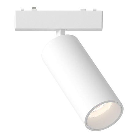 Магнитный трековый светильник Белый LED 1*18W 3000K 1 060Lm Ra>90 IP20 D55xH135 48V ST677.536.18 - фото