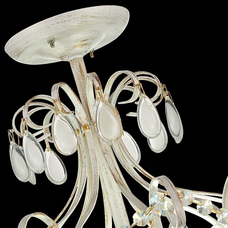 Светильник потолочный Золотистый/Белый матовый E14 6*60W SLE160302-06 - фото