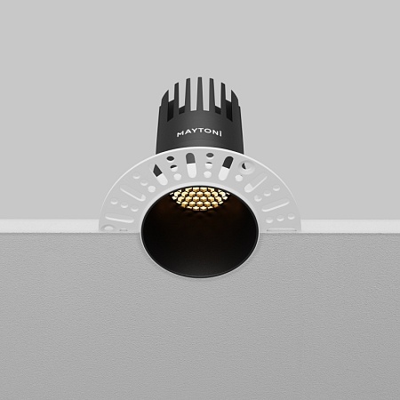 Встраиваемый светильник Technical DL120-10W-2.7K-TRS-B - фото