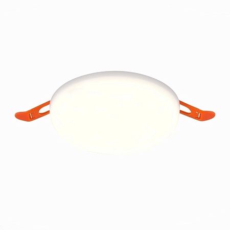 Св-к встр. Белый LED 1*16W 3000K 1 380Lm Ra80 180° IP44 D120xH20 85-265V ST700.538.16 - фото