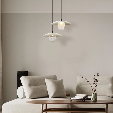 Подвесной светильник Eurosvet 50259/1 белый/матовый - фото