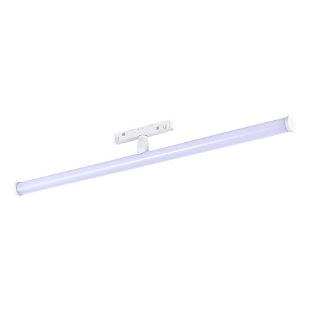 Магнитный трековый светильник Белый LED 1*10W 3000K 1 200Lm Ra>90 120° IP20 L604xW28xH8 ST803.536.10 - фото