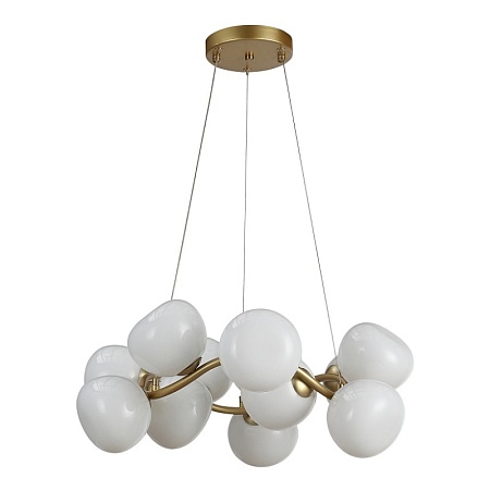 Светильник подвесной ST-Luce Латунь/Белый G9 12*5W 4000K SL1519.303.12 - фото