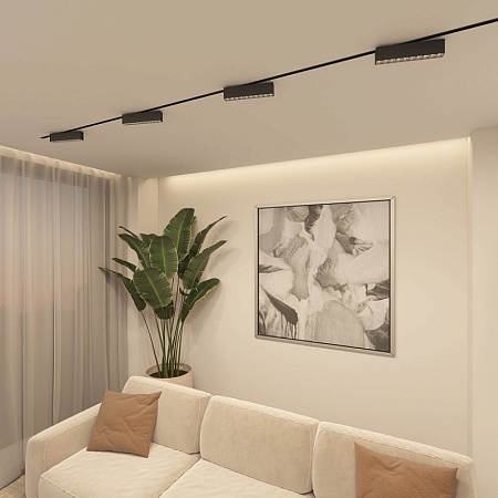 Светильник на шине Denkirs Edder DK6444-BK - фото