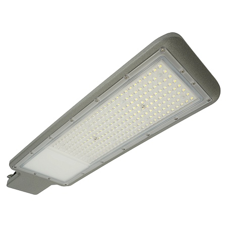 Светодиодный уличный консольный светильник Feron SP3024 150W 5000K 230V, серый - фото