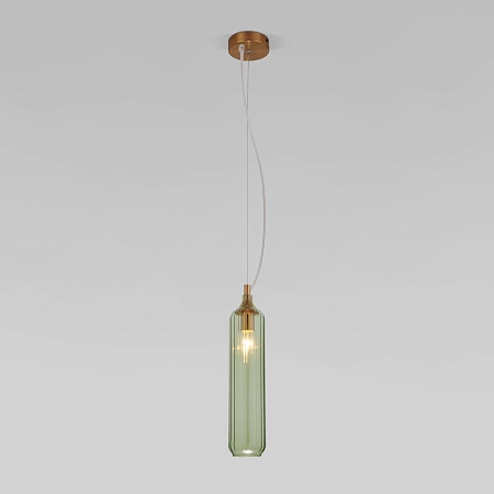Подвесной светильник Eurosvet 50252/1 зеленый - фото