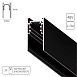 Магнитный шинопровод Arte Lamp LINEA-ACCESSORIES A460306 - фото