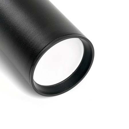 Светильник Feron AL195 трековый однофазный на шинопровод под лампу GU10, черный - фото