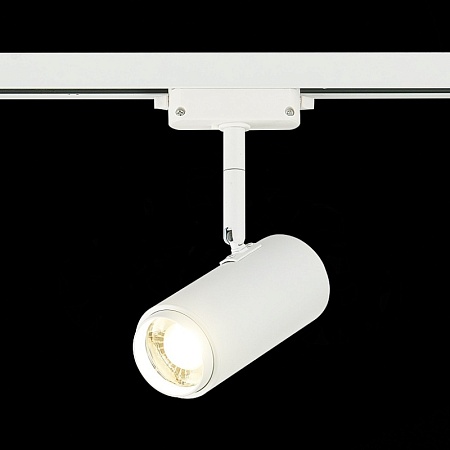 Св-к трек. Zoom Белый LED 1*12W 4000K 1 200Lm Ra>80 15-60° IP20 L137xW59xH179 170-240V ST600.546.12 - фото