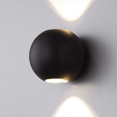 Пылевлагозащи&lt;wbr&gt;щенный светодиодный светильник Diver черный IP54 1566 Techno LED черный
