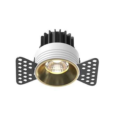 Встраиваемый светильник Technical Round DL058-7W4K-TRS-BS - фото