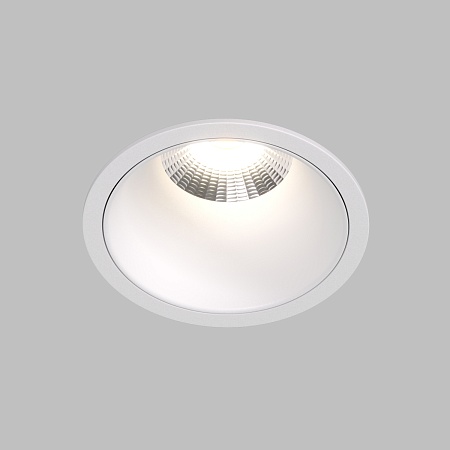 DK4500-WH Встраиваемый светильник, IP 20, 12 Вт, LED 3000, белый, алюминий - фото