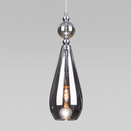 Подвесной акцентный светильник Eurosvet 50202/1 дымчатый - фото