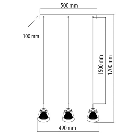 Светильник de markt DeMarkt Торес 110011103 - фото