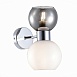 Светильник настенный Хром/Белый, Дымчатый E27 2*60W SLE1138-101-02 - фото