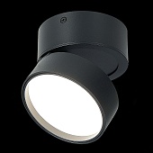 Светильник потолочный поворотный Черный LED 1*14W 4000K 1 100Lm Ra&gt;90 120° IP20 D105xH8 ST651.442.14