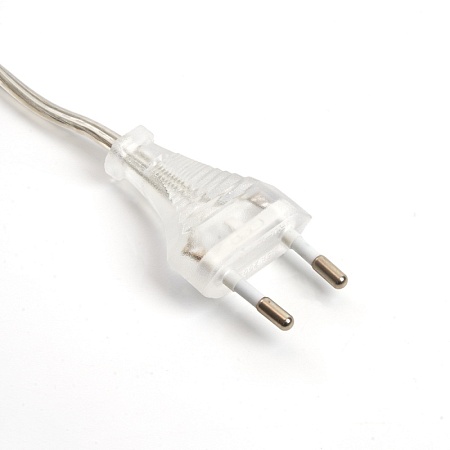 Сетевой шнур с диммером 230V 2м,  прозрачный, DM103-200W - фото