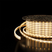 Светодиодная лента 220 В 8 Вт/м 60 Led/м 2835 IP65, дневной белый 4200K, 50 м Лента светодиодная 220V 8W 60Led 2835 IP65 дневной белый, 50 м Elektrostandard