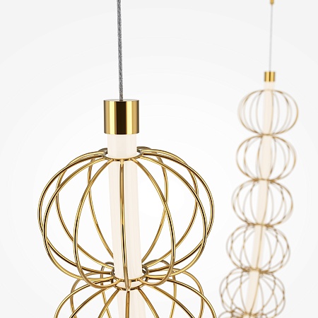 Подвесной светильник Maytoni Golden Cage MOD216PL-L55G3K - фото