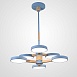Подвесная Люстра Turna Dbl L6 Blue Imperiumloft 229090-26 - фото