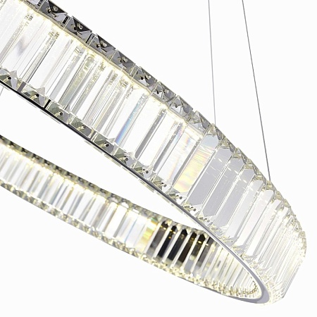 Люстра подвесная ST-Luce Хром/Прозрачный LED 1*52W 4000K SL1622.183.01 - фото