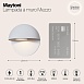 Настенный светильник (бра) Outdoor Mezzo O033WL-L3W3K - фото
