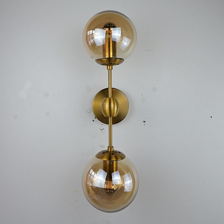 Бра Modo Sconce 2 Globes Gold Imperiumloft 84999-22 - фото