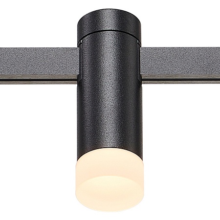 Магнитный трековый светильник FARM Черный LED 1*3W 3000K 91Lm Ra90 120 IP20 D29xH90 24V ST812.406.03 - фото