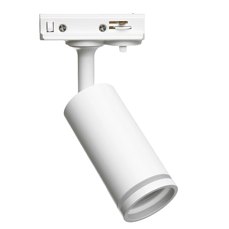 Светильник Feron AL146 трековый однофазный на шинопровод под лампу GU10, белый - фото