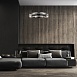 Светильник подвесной ST-Luce Черный/Дымчатый, Белый LED 1*18W 3000K SL6019.323.01 - фото