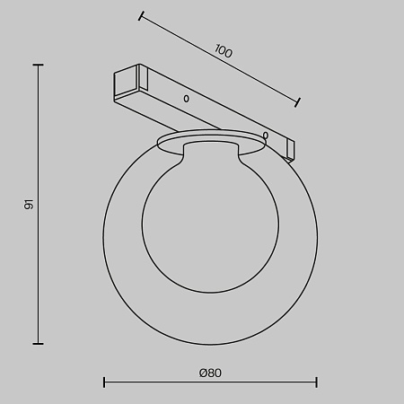 Трековый светильник Technical TR181-1-4WTW-B - фото