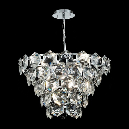 Люстра подвесная ST-Luce Хром/Прозрачный E14 9*40W SL1631.103.09 - фото