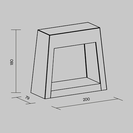 Настенный светильник (бра) Outdoor Cont O464WL-L18GF3K - фото