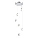 Светильник подвесной ST-Luce Хром/Прозрачный LED 6*3W 3000K SL6114.103.06 - фото