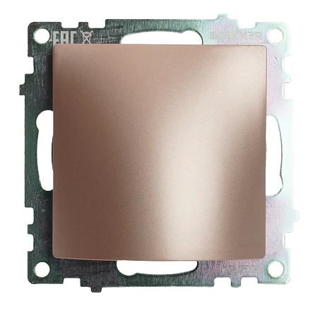 Кабельный вывод (механизм), STEKKER, серия Катрин, шампань, GLS00-7116-02 - фото