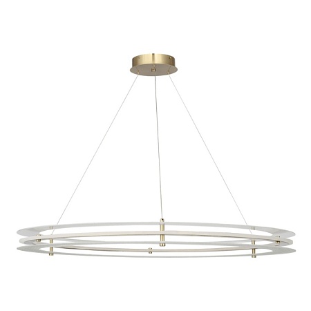 Светильник подвесной ST-Luce золотистый/Прозрачный LED 1*70W 4000K SL6245.213.01 - фото