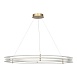 Светильник подвесной ST-Luce золотистый/Прозрачный LED 1*70W 4000K SL6245.213.01 - фото